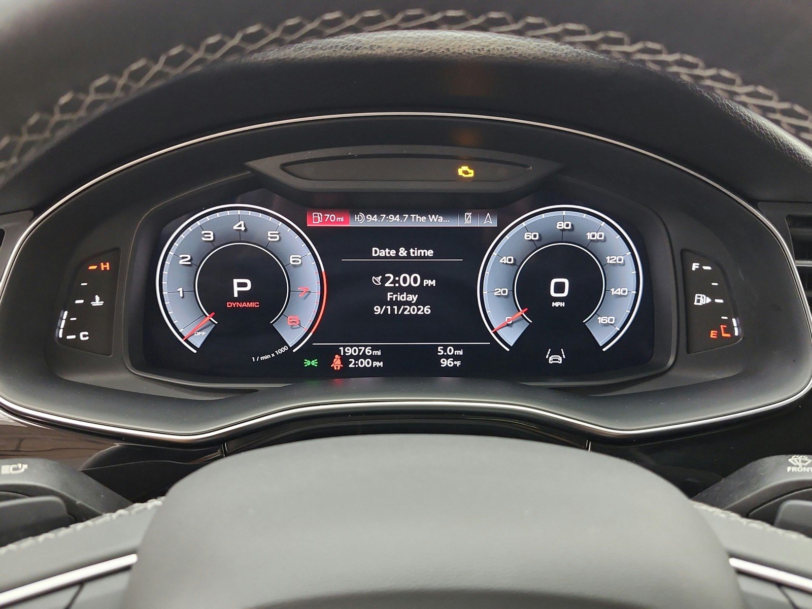 Used 2023 Glacier White Metallic Audi Premium image 9