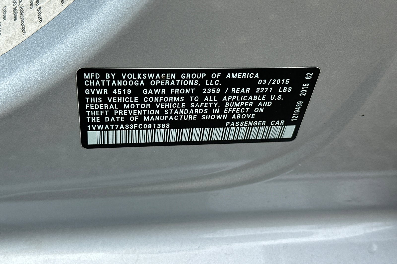 Used 2015 Silver Volkswagen  image 26