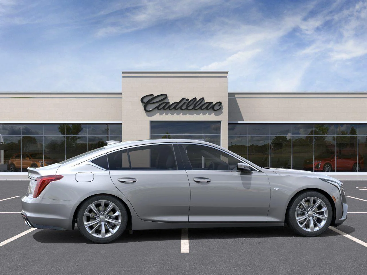 New 2026 Argent Silver Metallic Cadillac Premium Luxury image 5