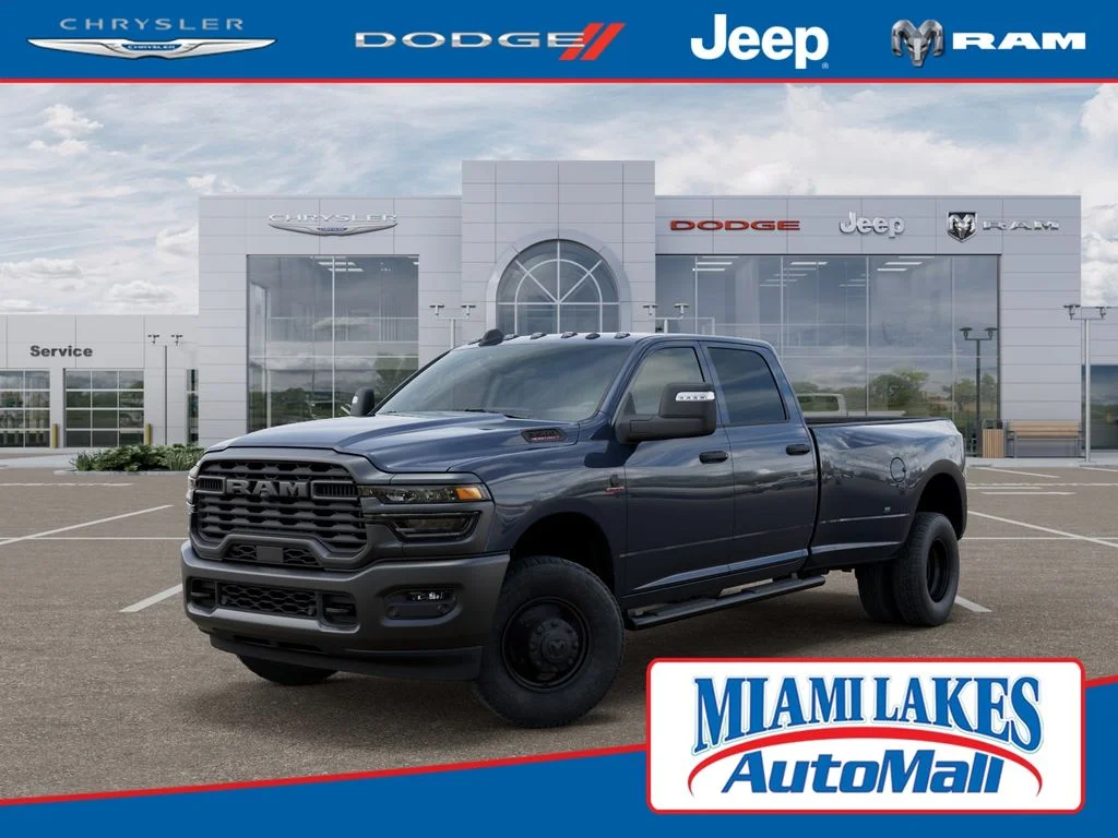 New 2026 Forged Blue Metallic Exterior Paint RAM Tradesman image 1