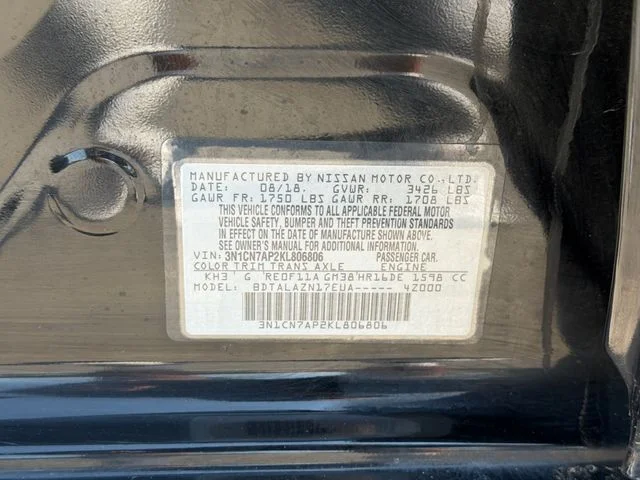 Used 2019 Black Nissan 1.6 S Plus image 30