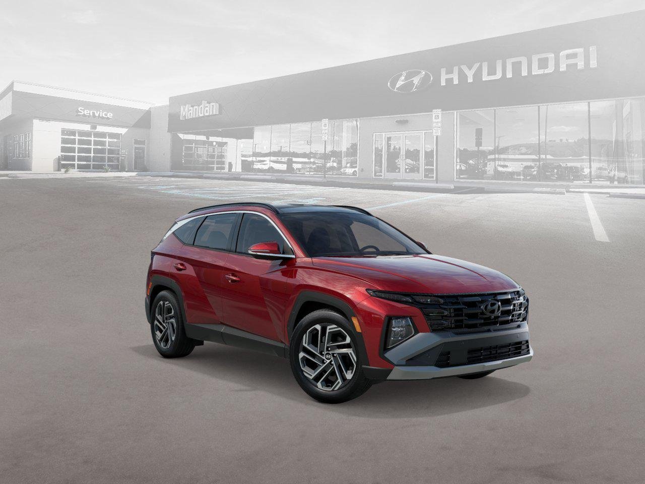 New 2026 Red Hyundai Limited AWD image 2