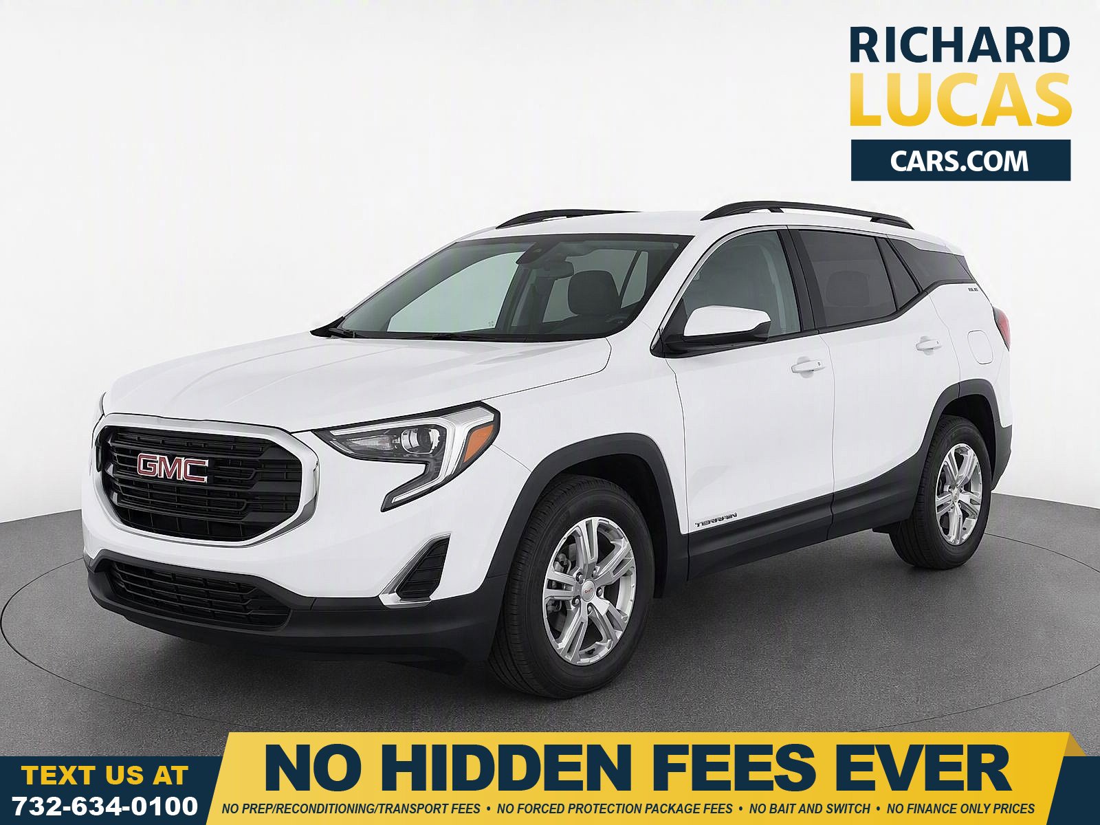 Used 2020 SUMMIT WHITE GMC SLE image 1