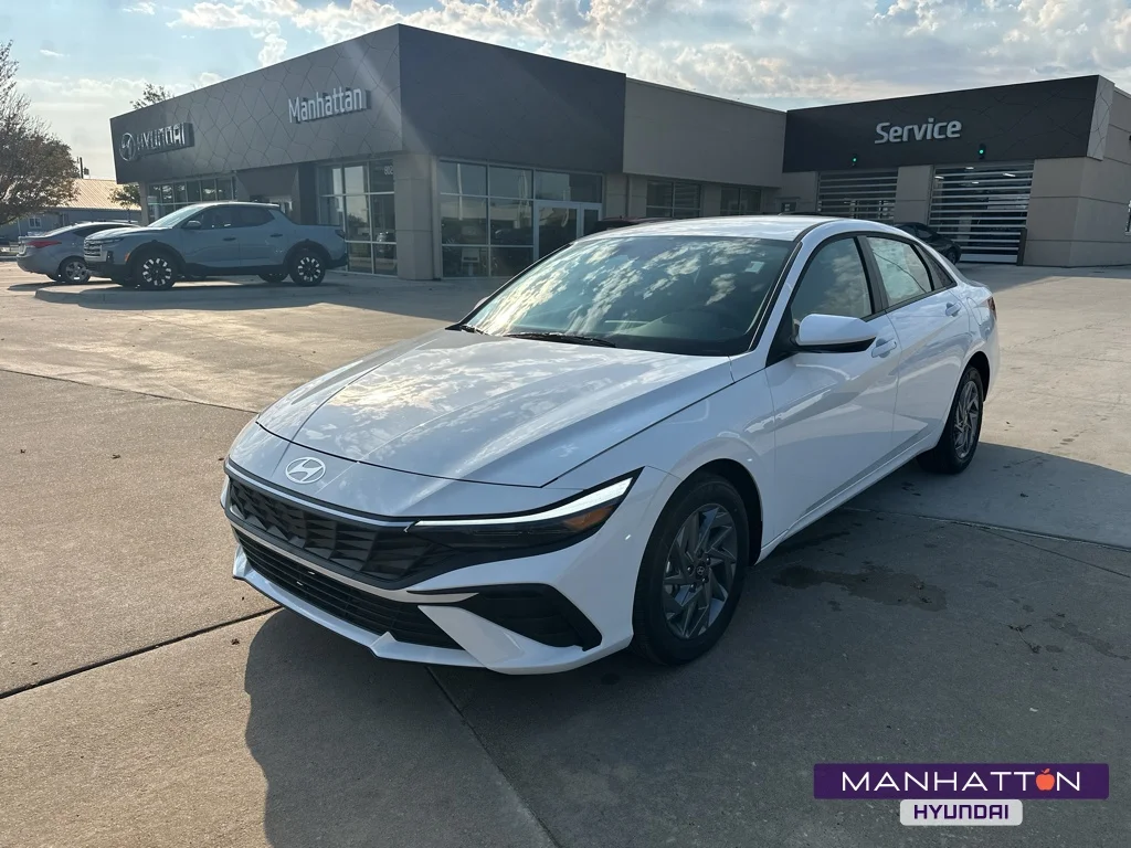 New 2026 Serenity White Hyundai Blue image 1