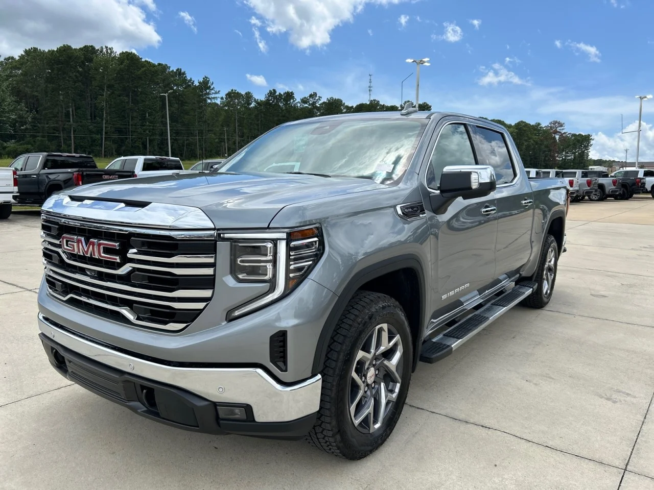 New 2026 Sterling Metallic GMC SLT image 1