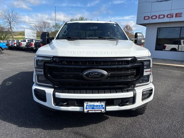 Used 2022 White Metallic Ford Lariat image 10