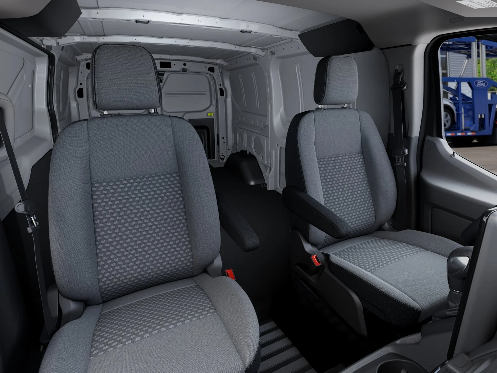New 2027 Oxford White Ford Cargo Van image 10