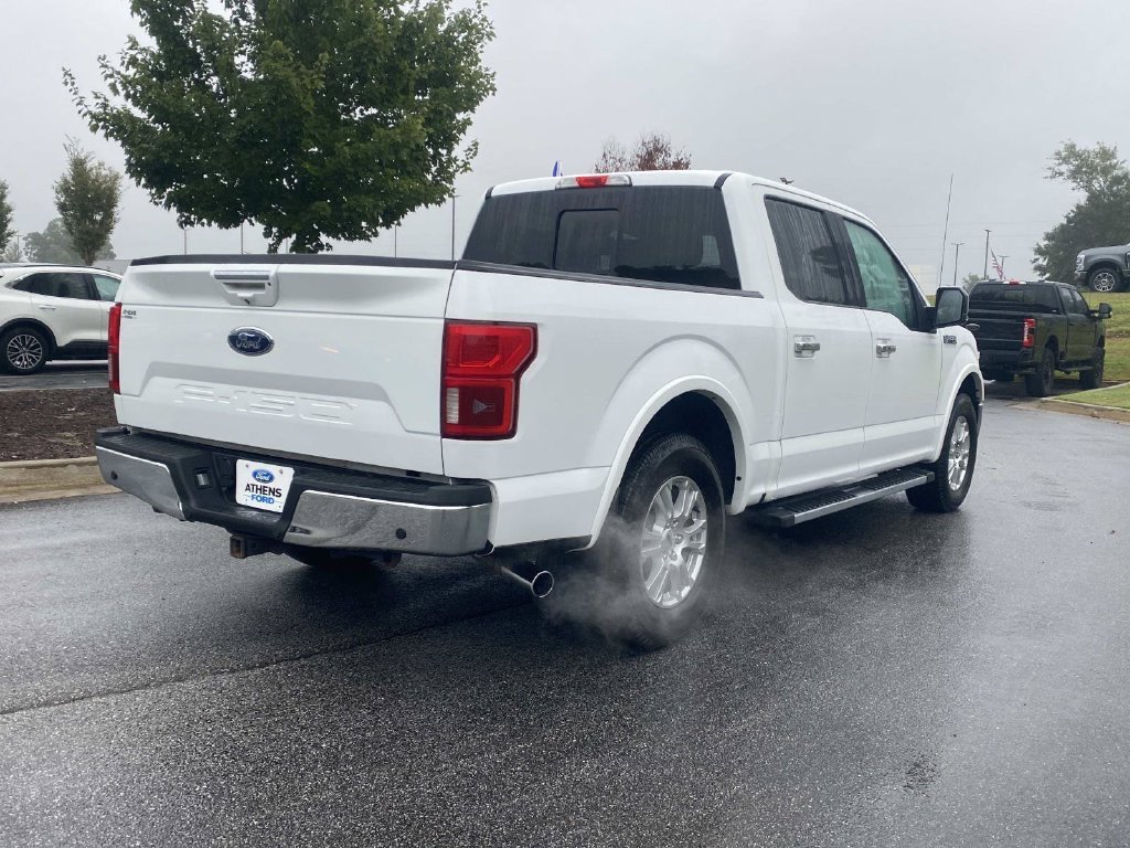 Certified Used 2018 Oxford White Ford Lariat image 3