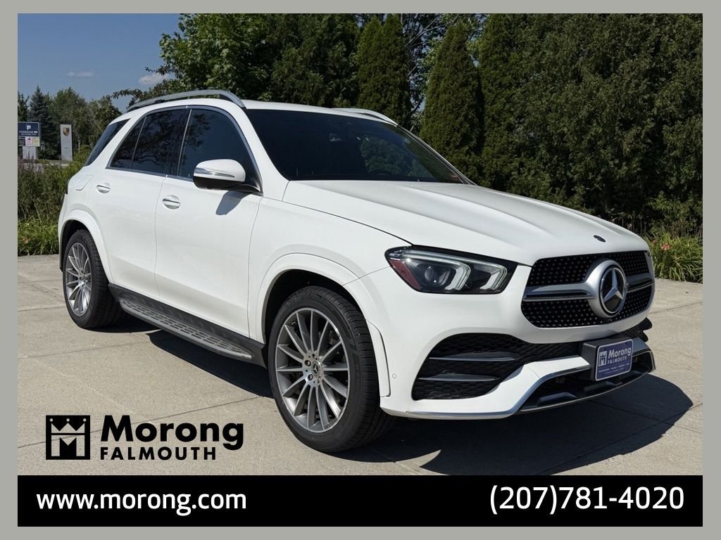 Used 2020 White Mercedes-Benz GLE 350 image 1