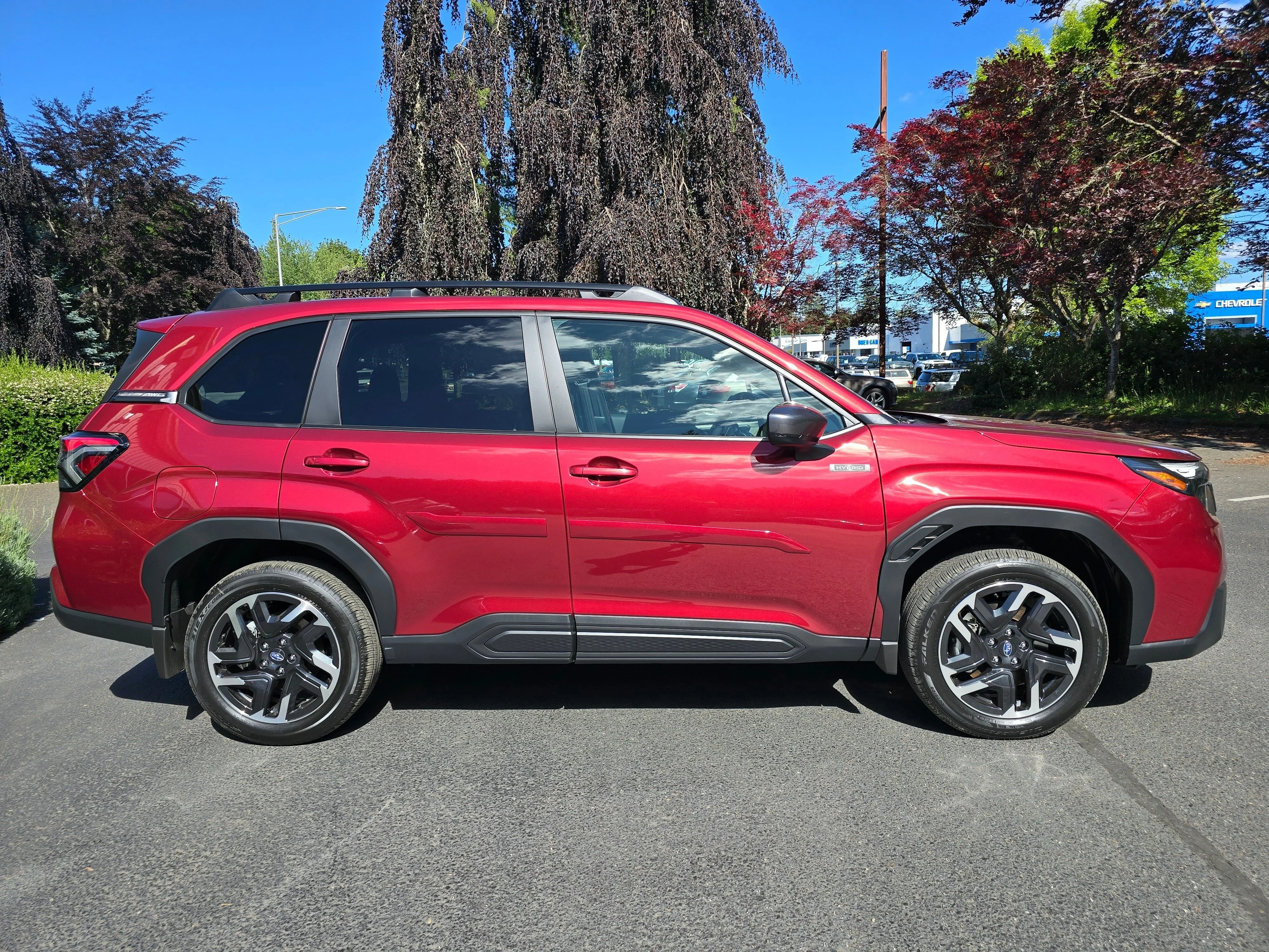New 2026 CRIMSON RED PEARL Subaru Premium Hybrid image 3