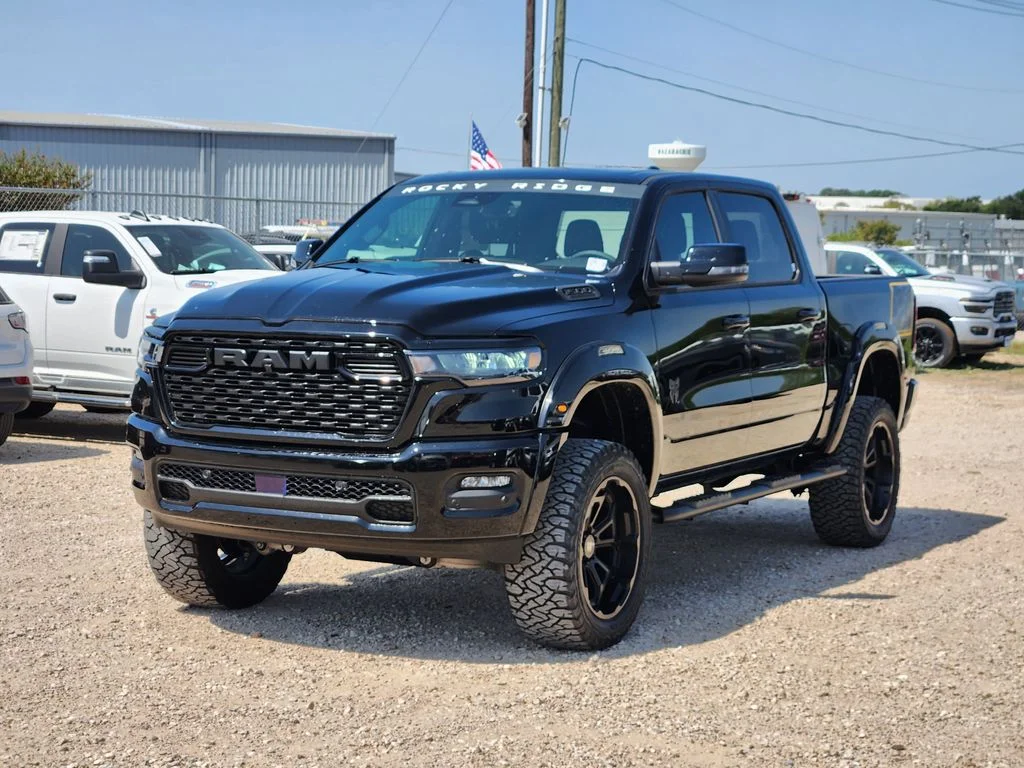 New 2026 Diamond Black Crystal Pearlcoat RAM Rocky Ridge 250th Anniversary Edition image 2