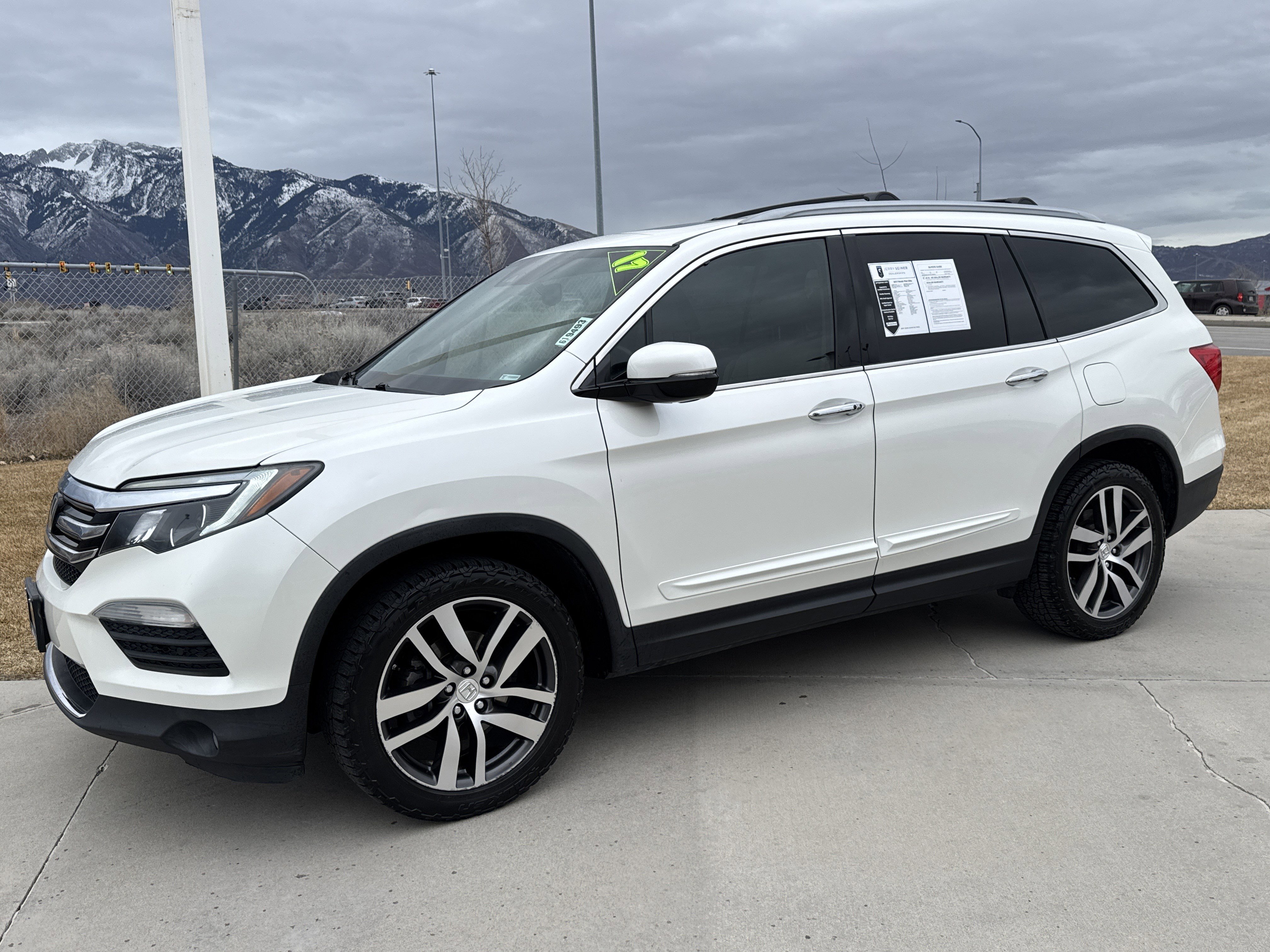 Used 2017 Honda Pilot Elite with VIN 5FNYF6H0XHB042178 for sale in North Salt Lake, UT