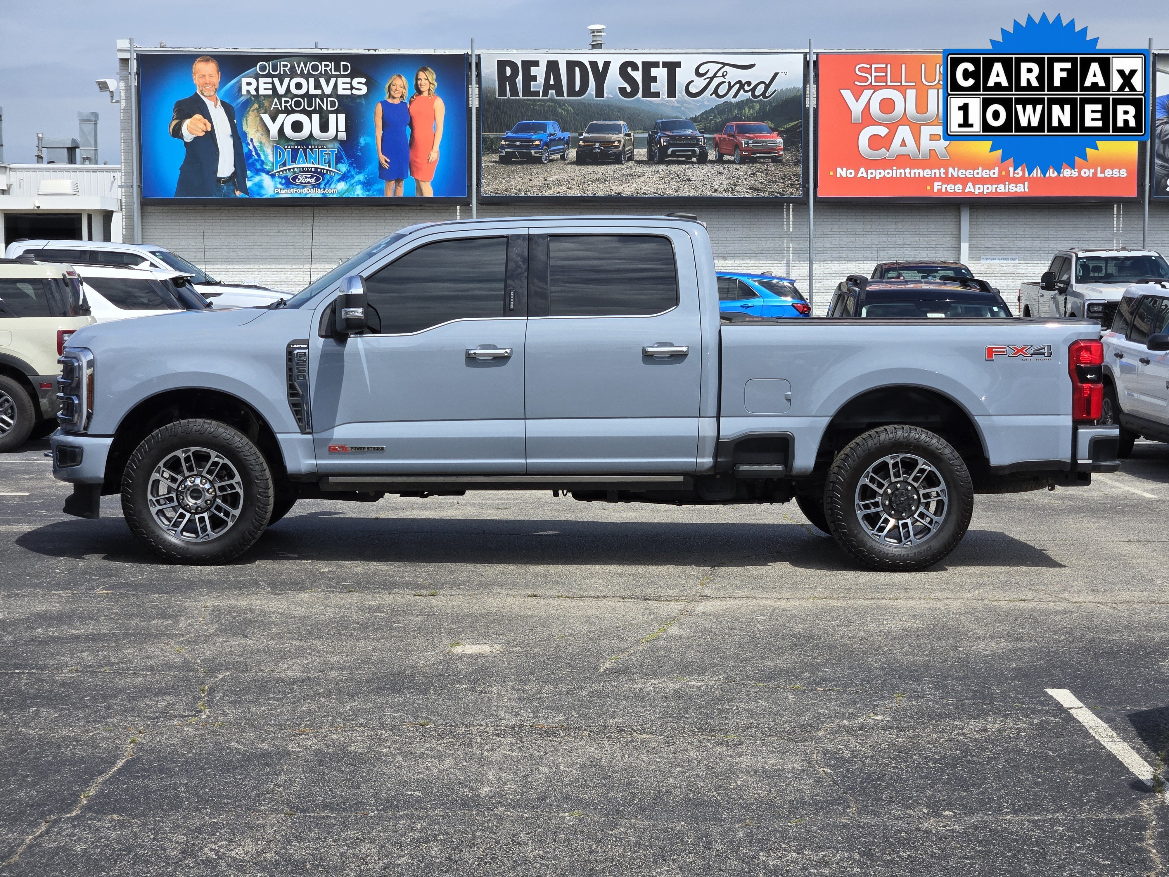 Used 2024 Gray Metallic Ford Limited image 4