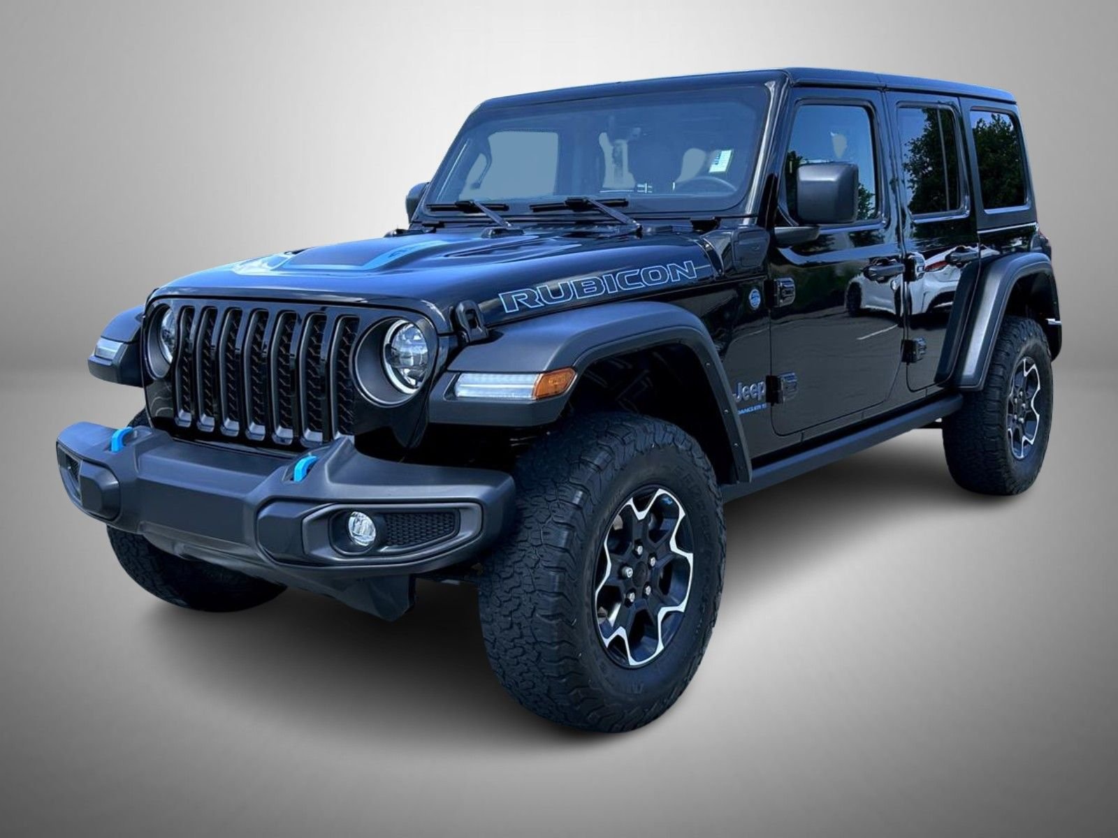 Used 2023 Black Jeep Rubicon 4xe image 1