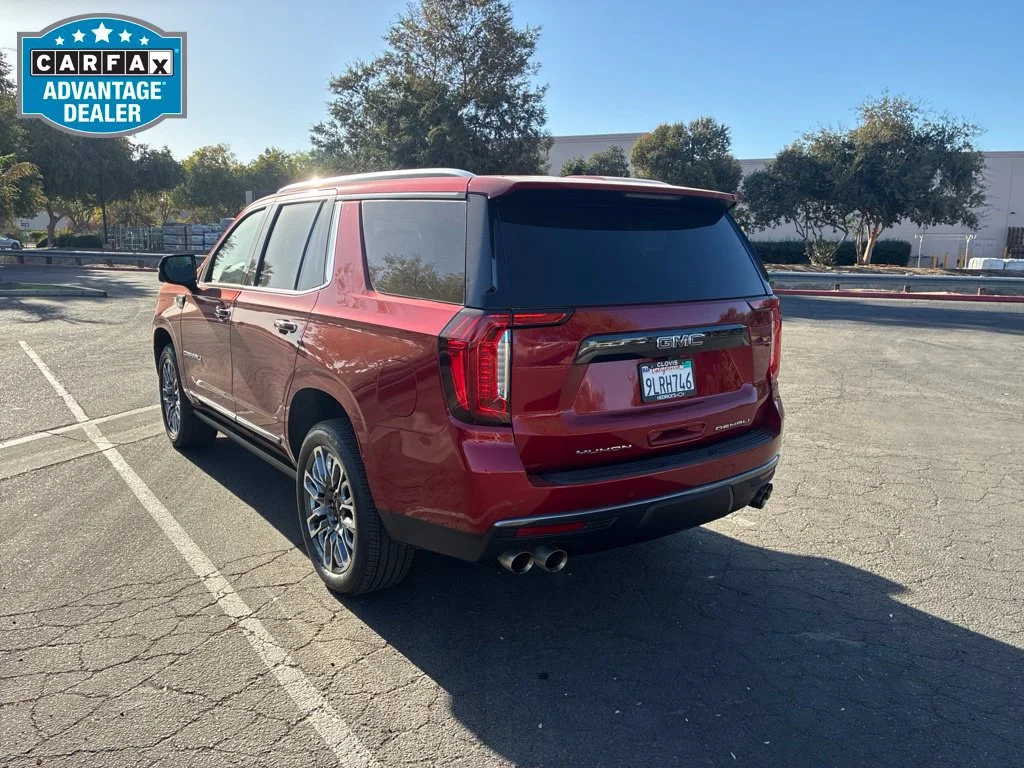 Used 2024 Volcanic Red Tintcoat GMC Denali Ultimate image 6