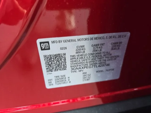 New 2026 Radiant Red Tintcoat Chevrolet LT image 29