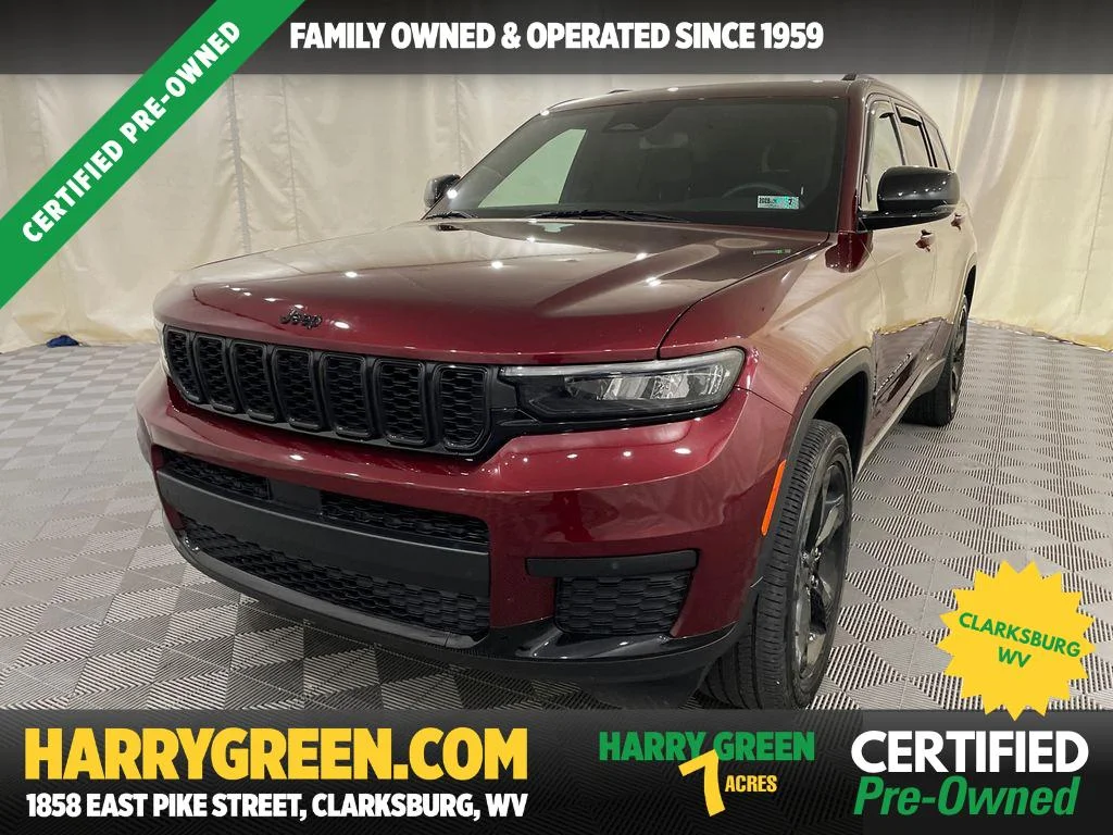 Used 2024 Velvet Red Pearlcoat Jeep Altitude X image 1