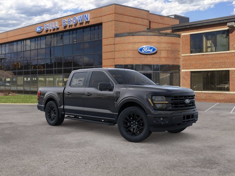 New 2026 Agate Black Metallic Ford XLT image 7