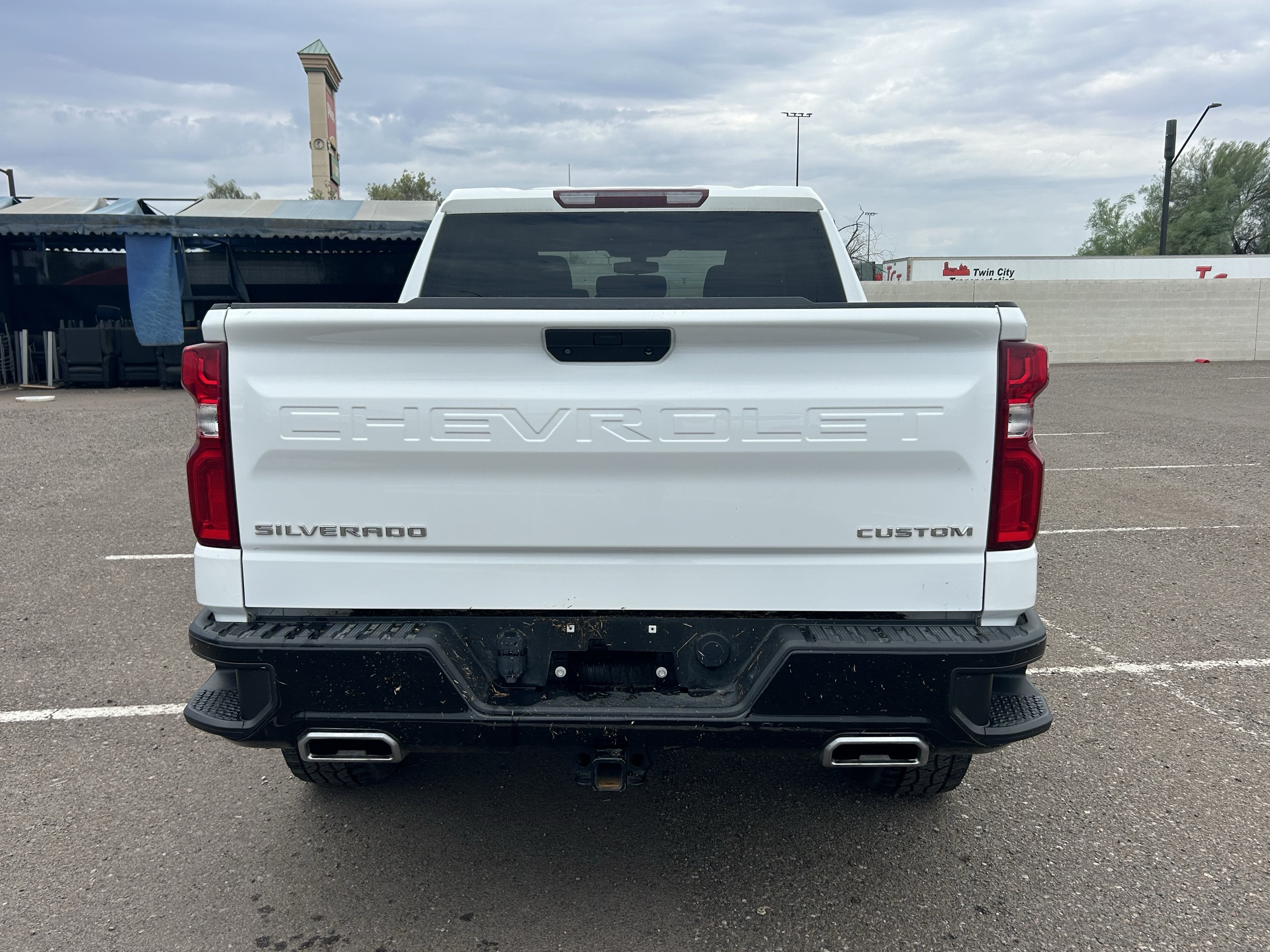 Certified Used 2021 SUMMIT WHITE Chevrolet Custom Trail Boss image 4
