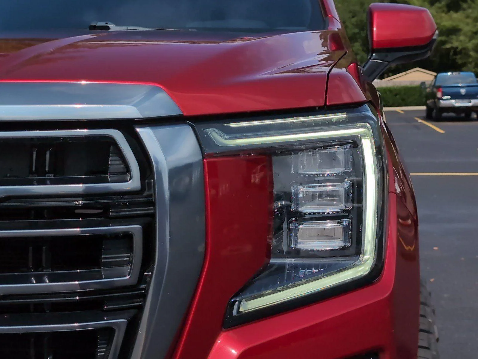 Used 2023 Volcanic Red Tintcoat GMC AT4 image 12