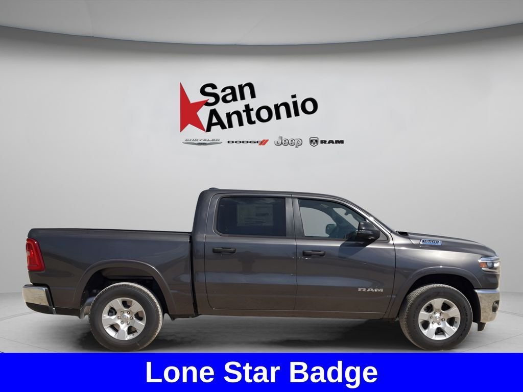 New 2025 Granite Crystal Metallic Clear-Coat Exterior Paint RAM Big Horn/Lone Star image 16
