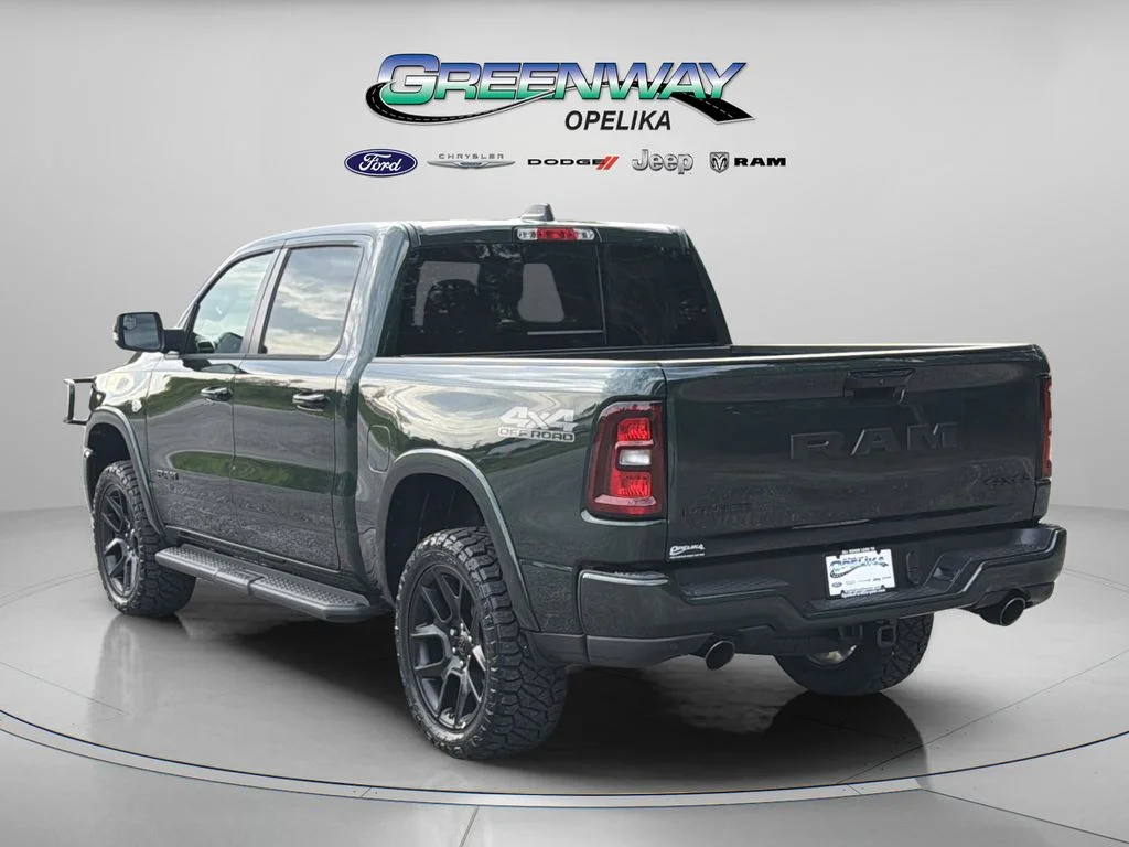 New 2026 Serrano-Green Metallic Exterior Paint RAM Laramie image 9