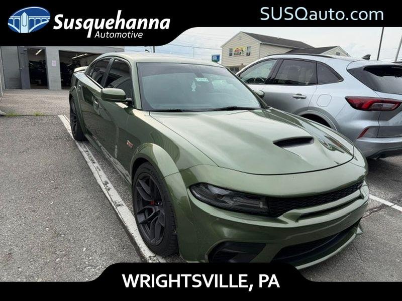 Used 2020 F8 Green Dodge Scat Pack Widebody image 1