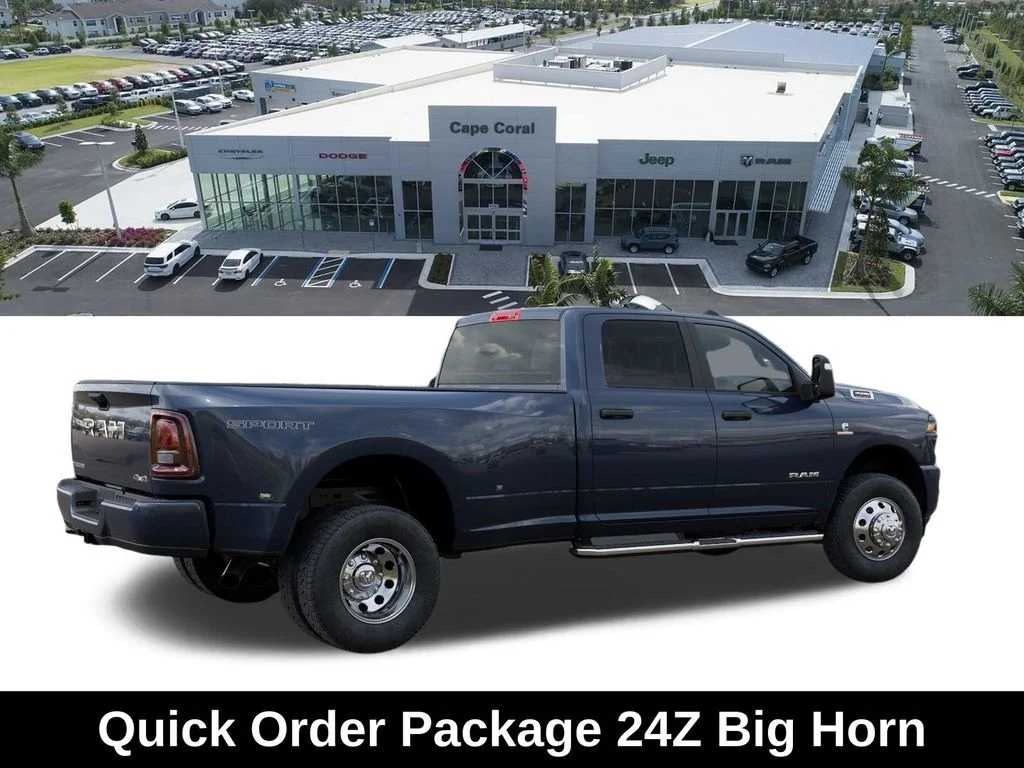 New 2026 Forged Blue Metallic Exterior Paint RAM Big Horn image 4