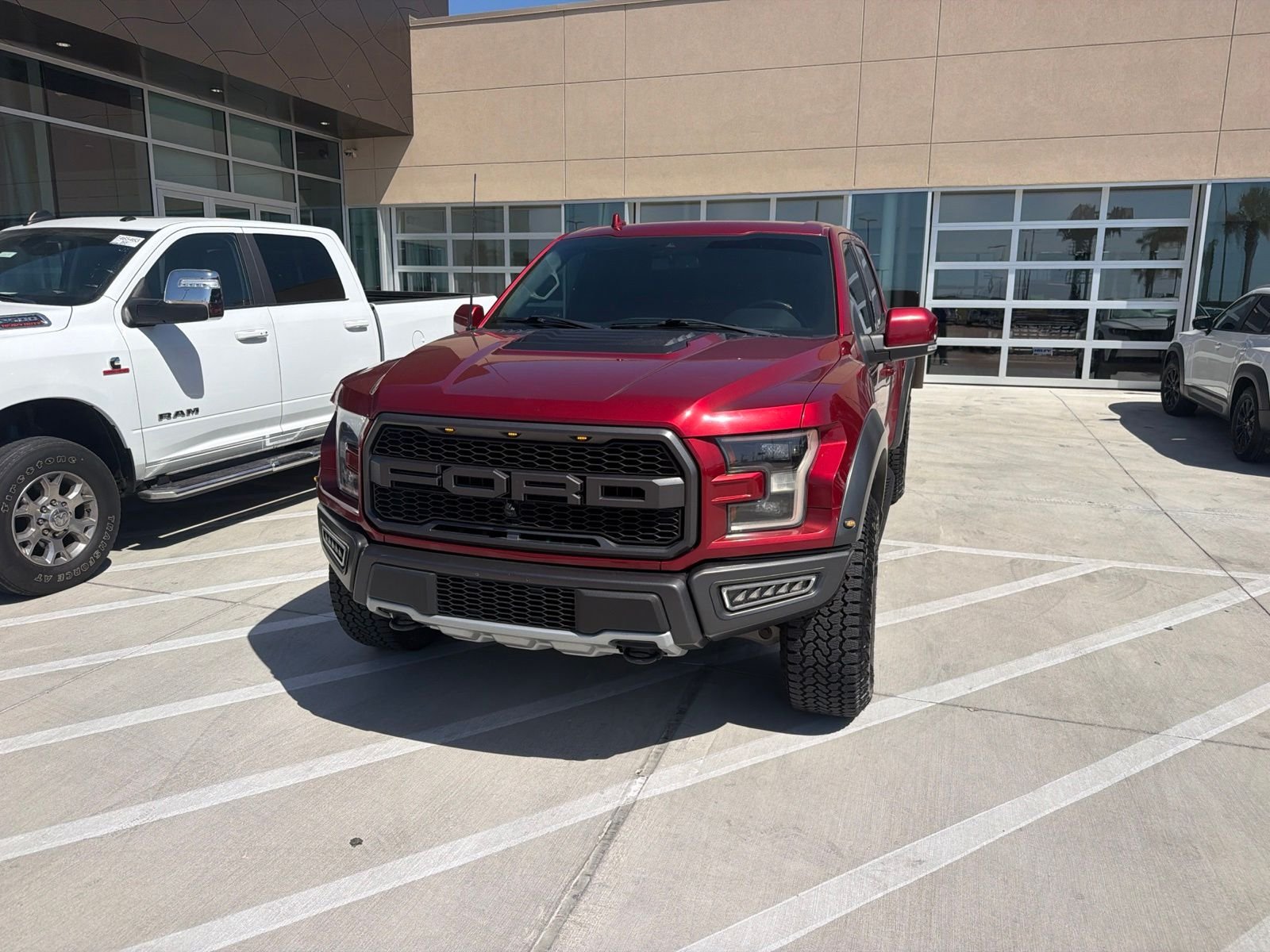 Used 2019 Ruby Red Metallic Tinted Clearcoat Ford Raptor image 2