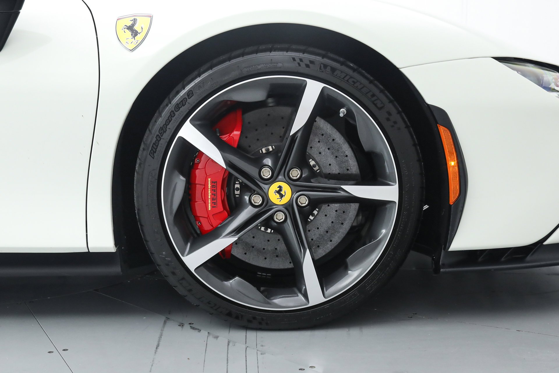 Certified Used 2025 White Ferrari  image 42