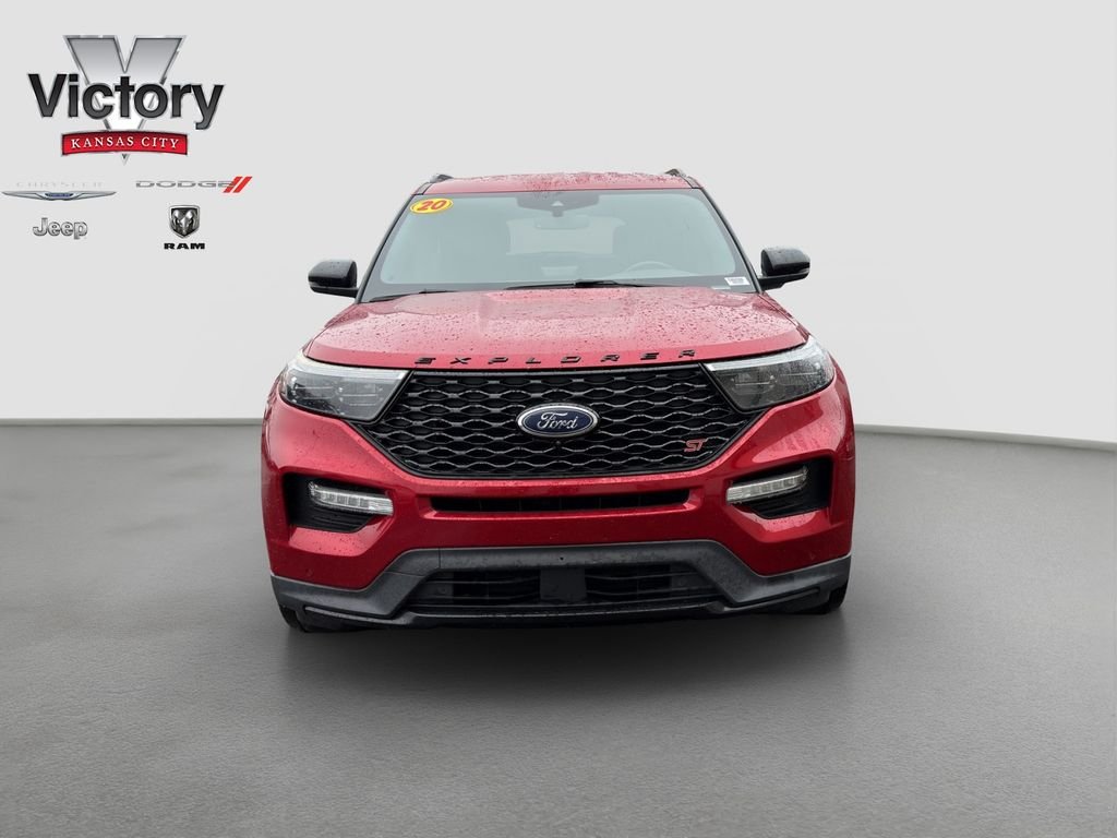Used 2020 Ford Explorer ST with VIN 1FM5K8GC2LGA04380 for sale in Kansas City