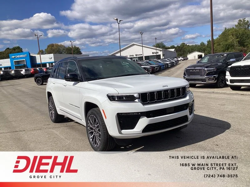 New 2027 Bright White Clearcoat Jeep Summit image 1
