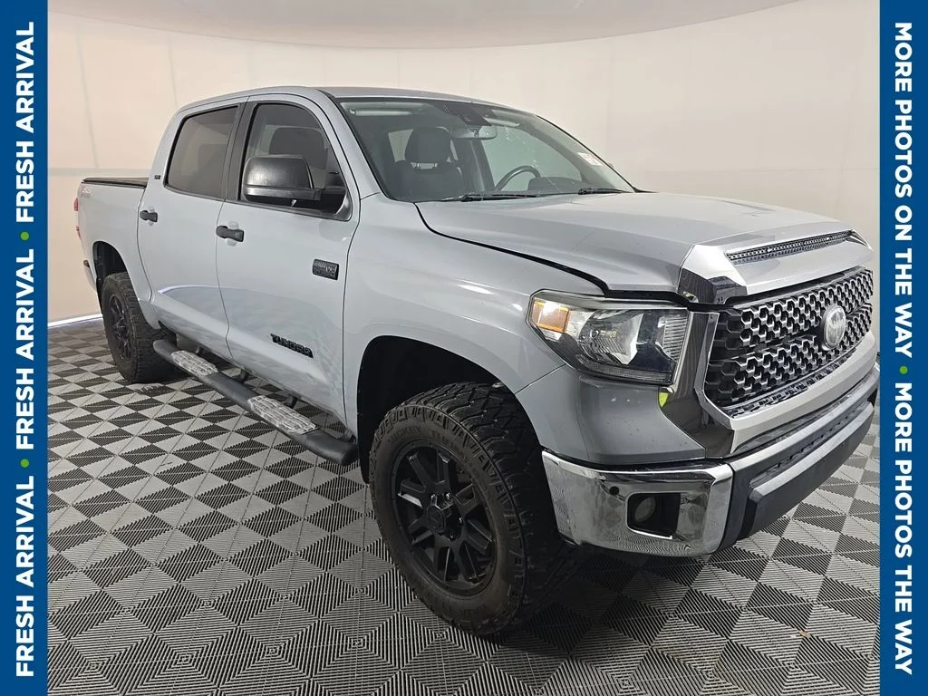 Certified Used 2021 Gray Toyota SR5 image 1