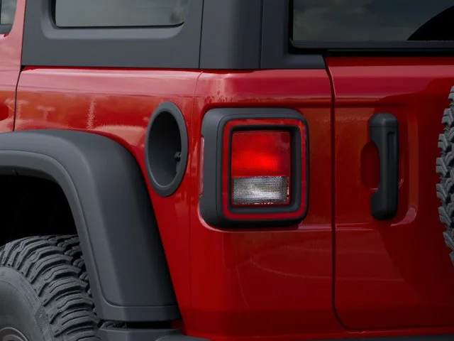 New 2027 Firecracker Red Clear-Coat Paint Jeep  image 9