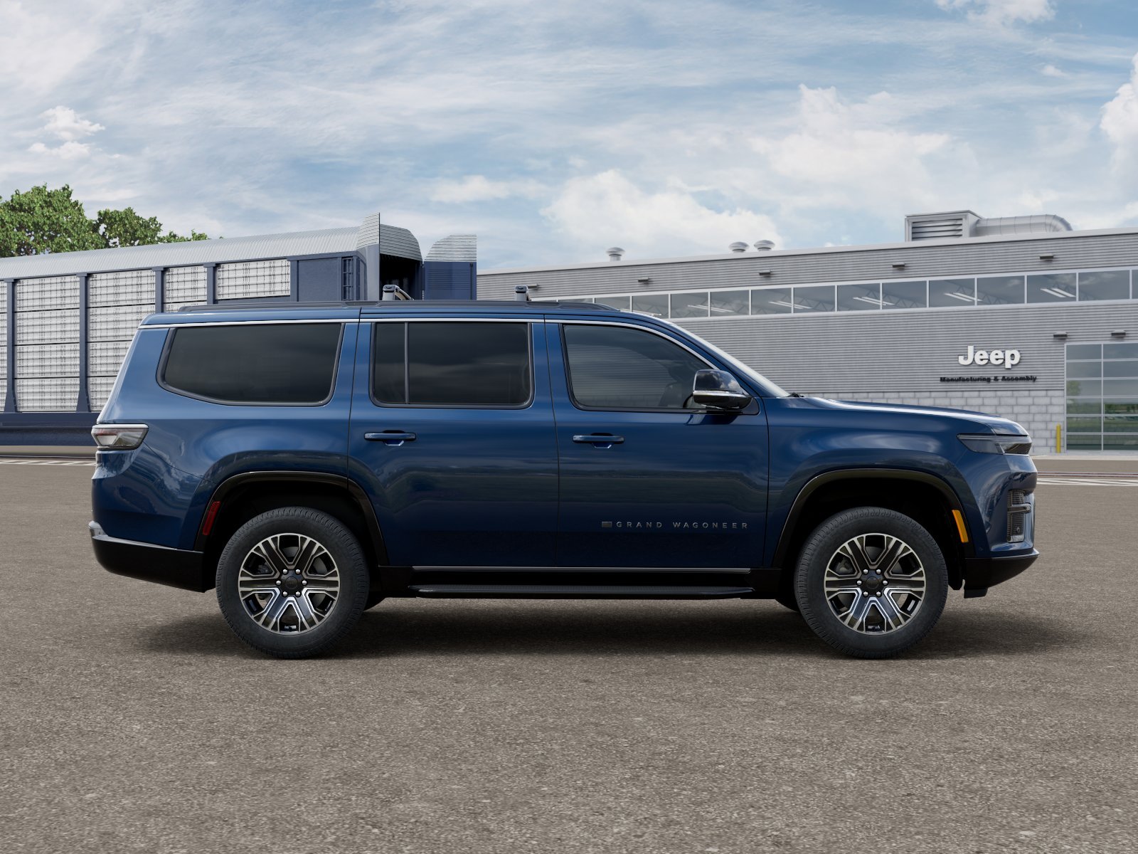 New 2026 Fathom Blue Pearl-Coat Exterior Paint (Late Availability) Jeep Grand Wagoneer image 12