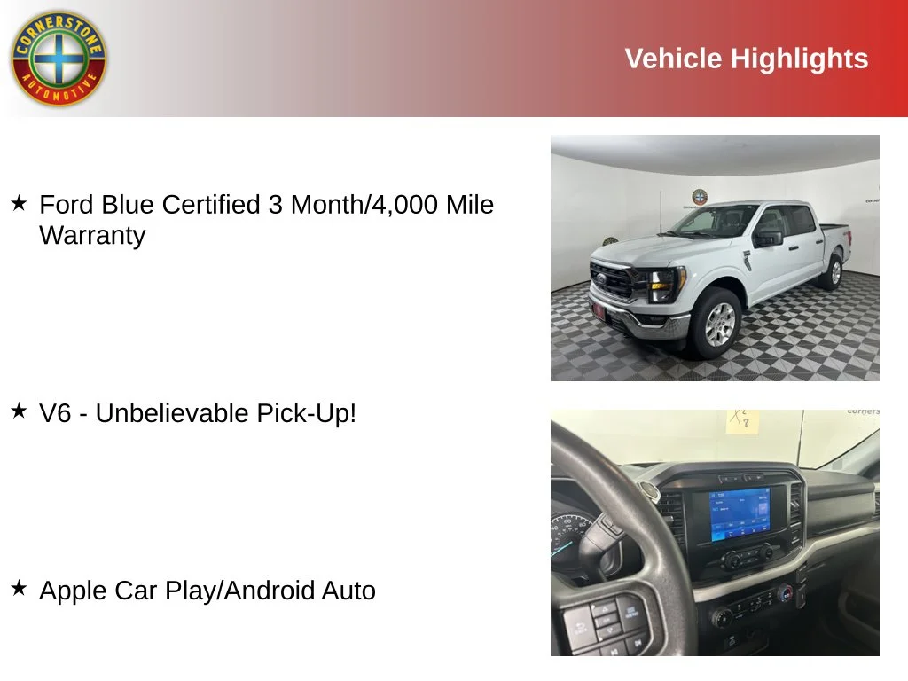 Certified 2023 Ford F-150 XLT with VIN 1FTFW1E83PFC52474 for sale in Elk River, Minnesota