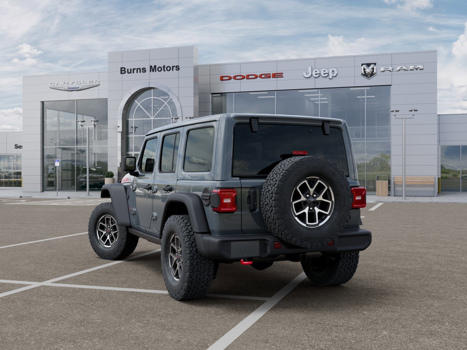 New 2026 Anvil Clear-Coat Exterior Paint Jeep Rubicon 4-Door image 3