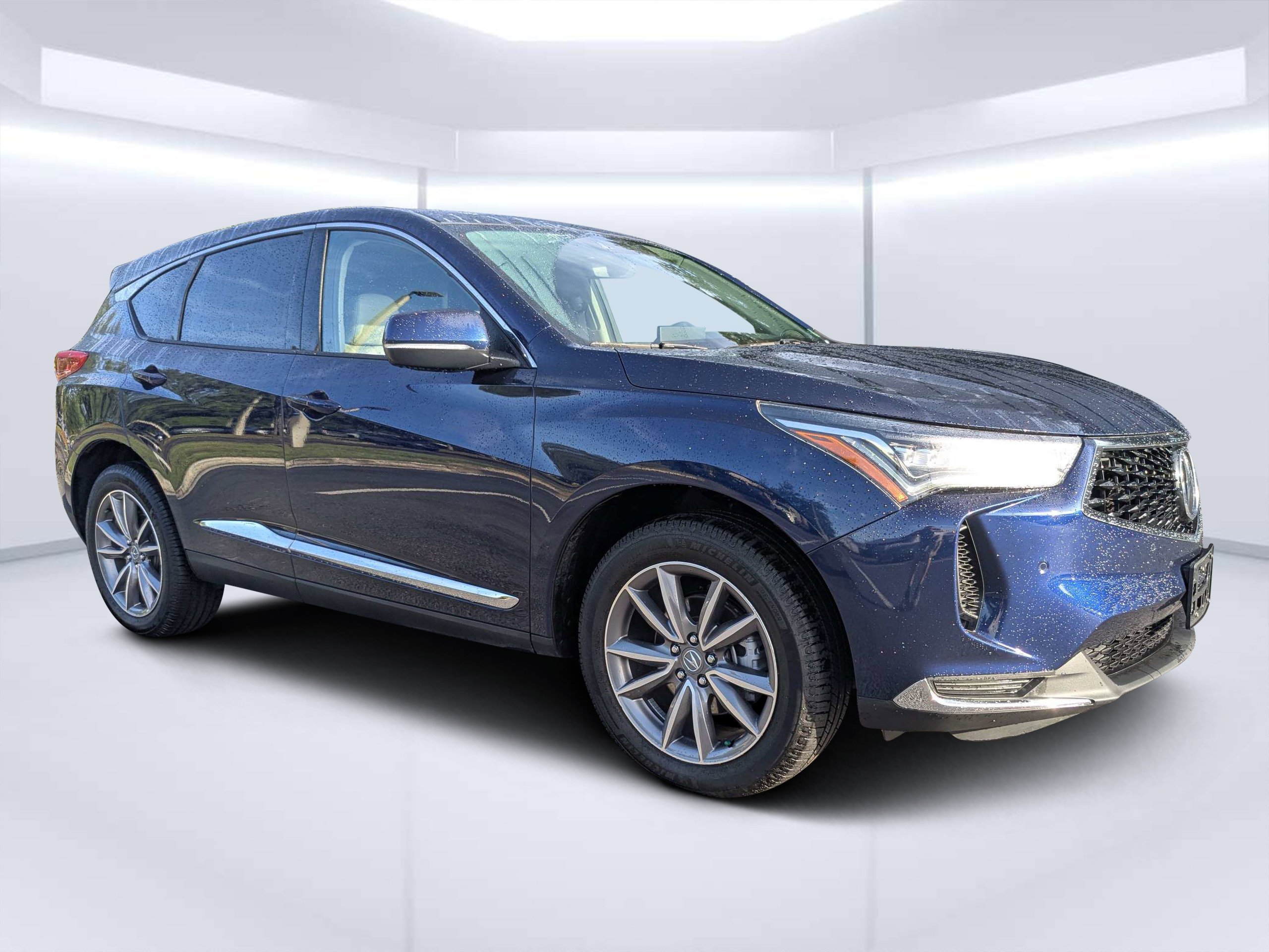 Used 2023 Fathom Blue Pearl Acura Technology Package image 35