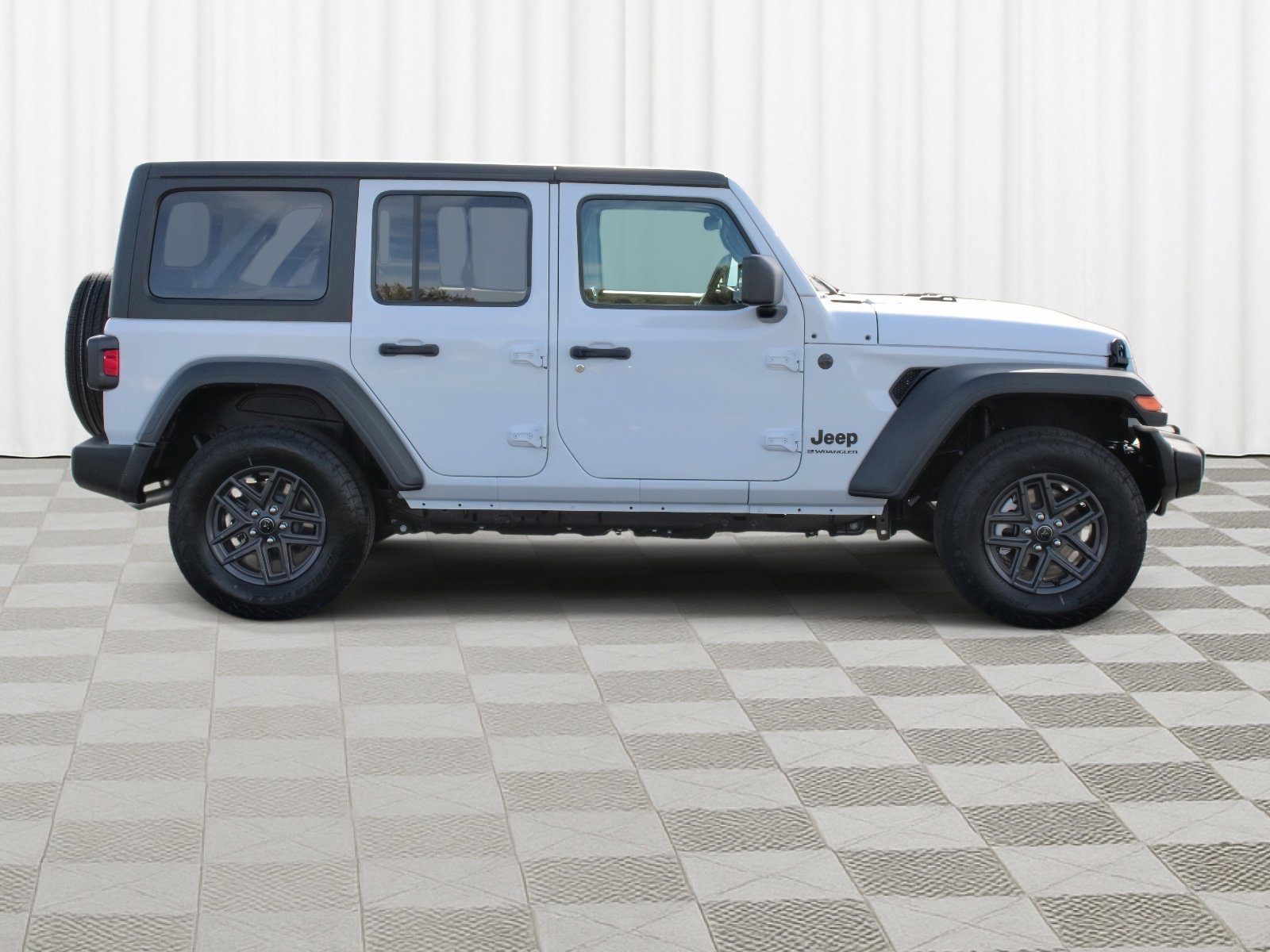 New 2026 Bright White Clear-Coat Exterior Paint Jeep Sport S image 28