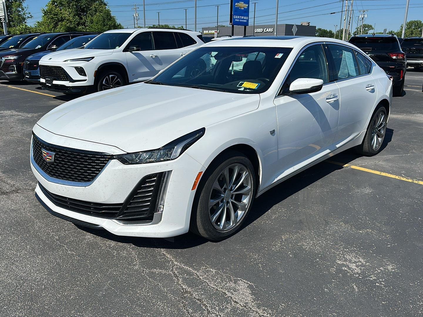 Used 2021 Summit White Cadillac Premium Luxury image 5