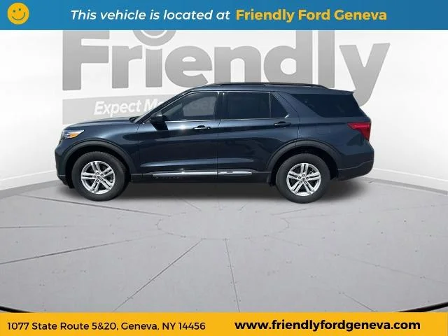 Used 2023 Stone Blue Metallic Ford XLT image 8