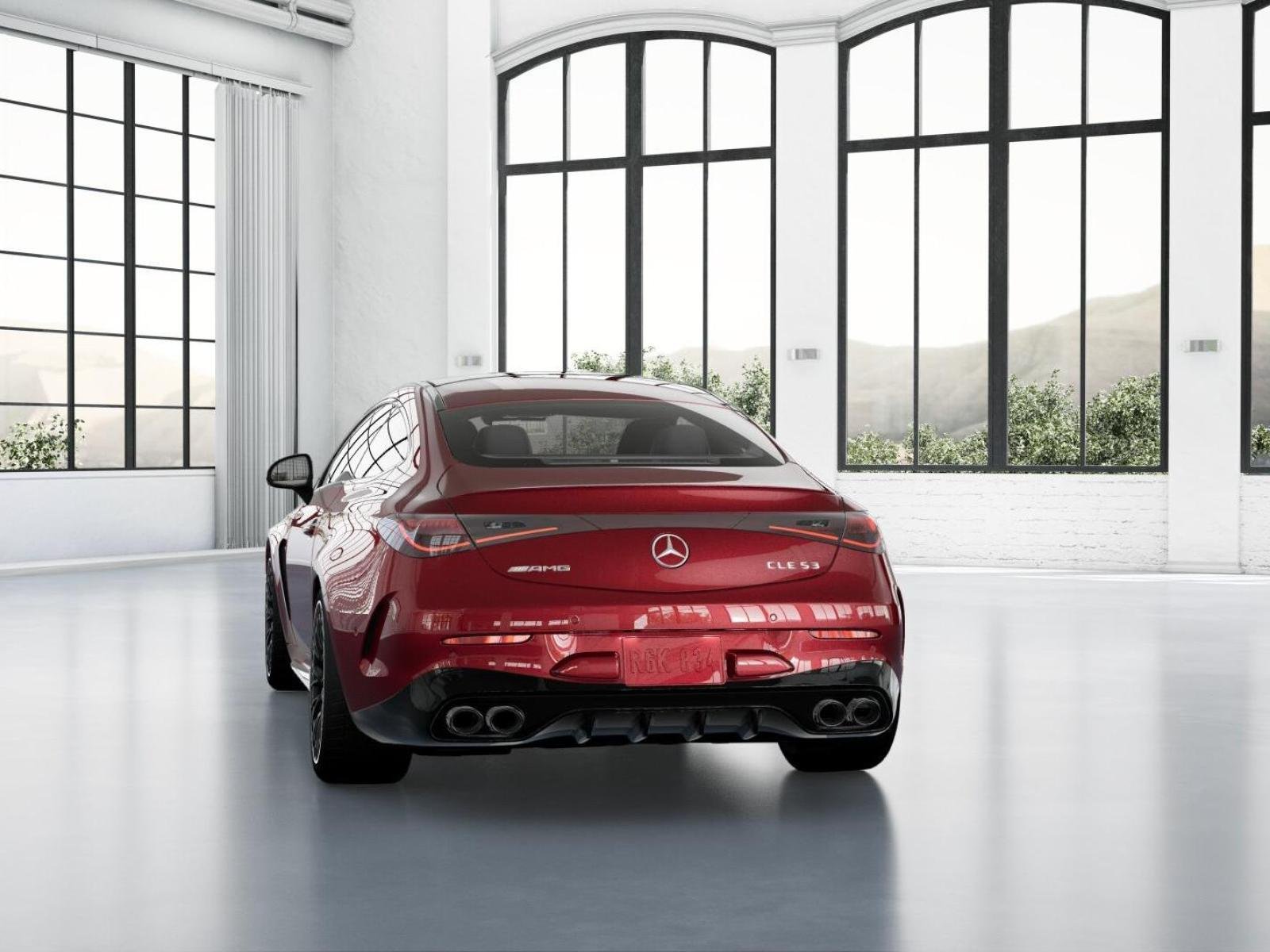 New 2027 MANUFAKTUR Patagonia Red Metallic Mercedes-Benz AMG® CLE 53 4MATIC+ Coupe image 25