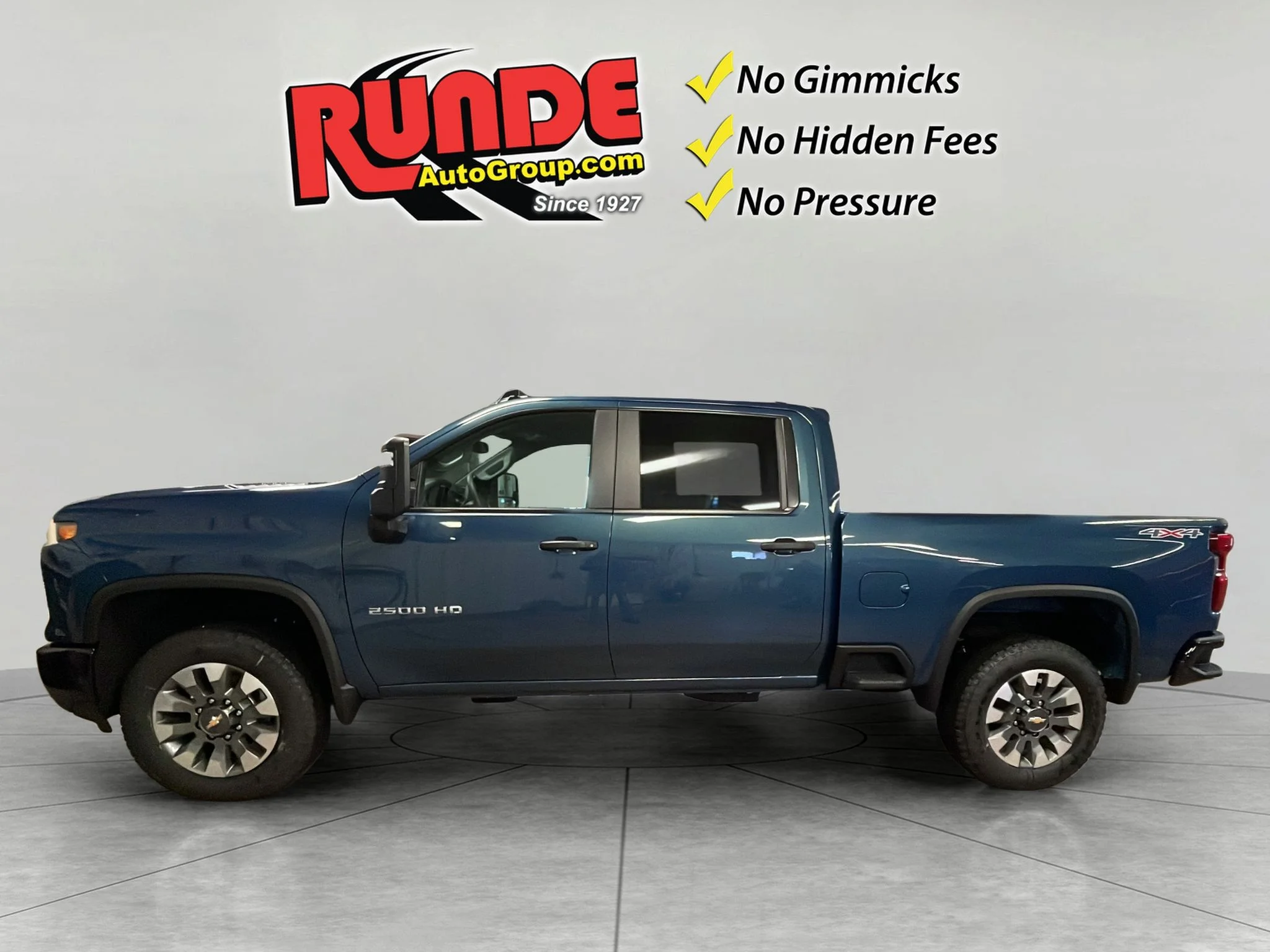 Used 2026 Lakeshore Blue Metallic Chevrolet Custom image 3