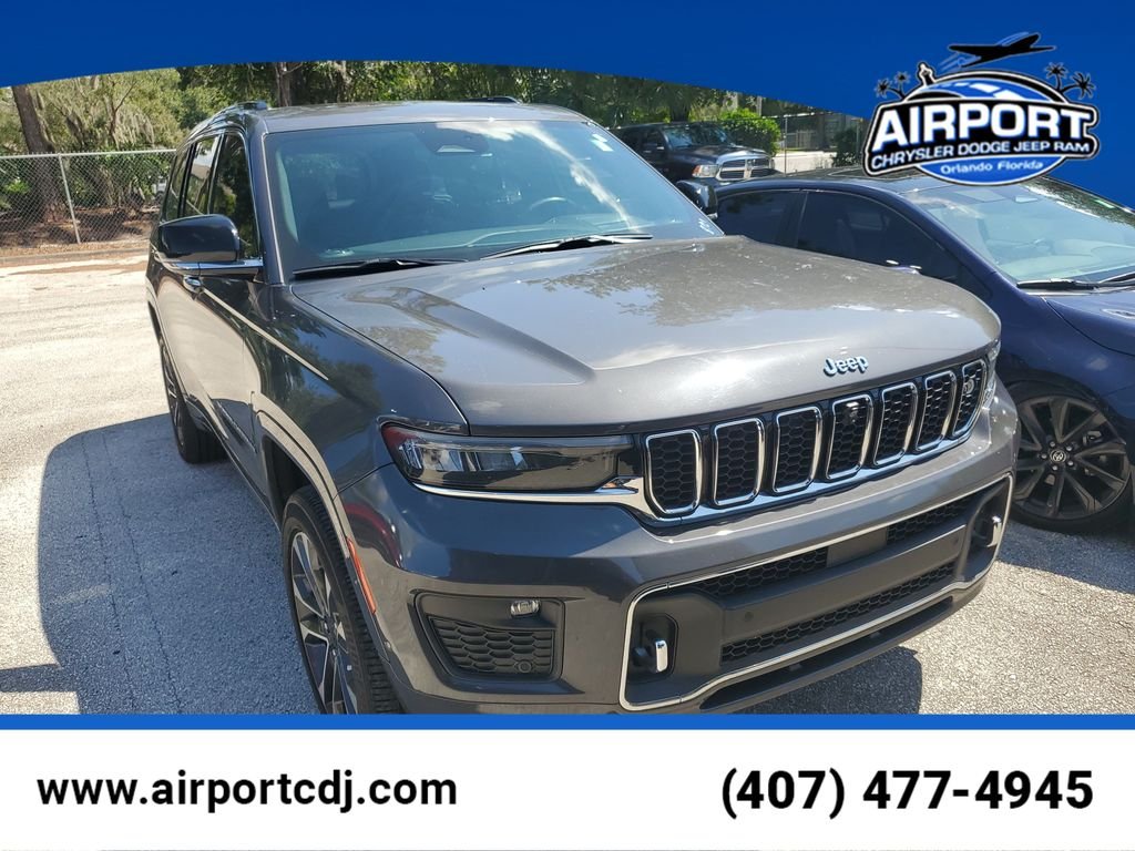 Used 2021 Gray Jeep Overland image 1