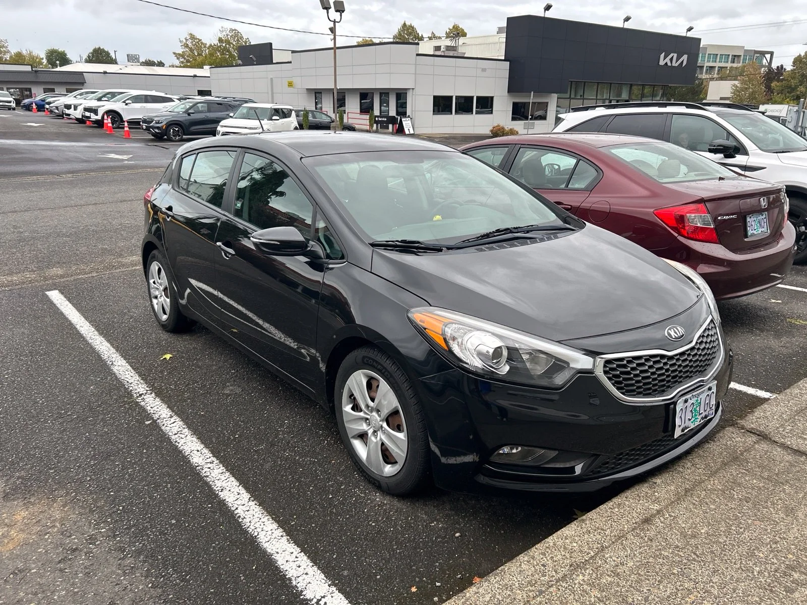 Used 2016 Aurora Black Kia LX image 2