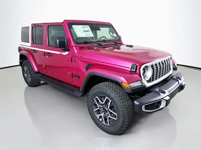 New 2026 Red Jeep Sahara image 1