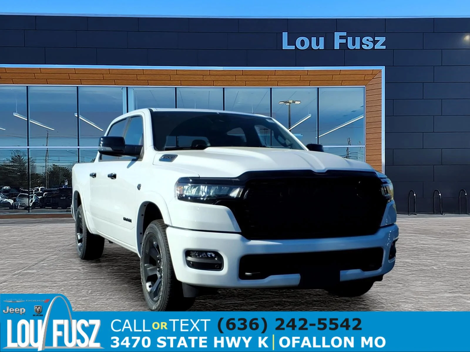 New 2027 Bright White Clearcoat Ram Big Horn image 1