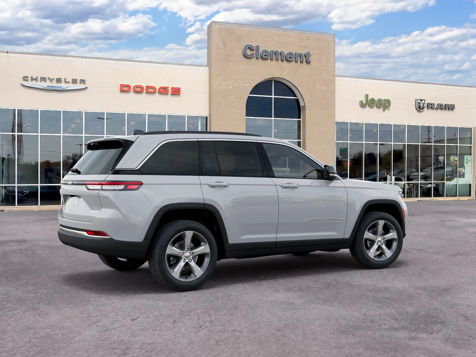 New 2026 Bright White Clear-Coat Exterior Paint Jeep Limited image 33