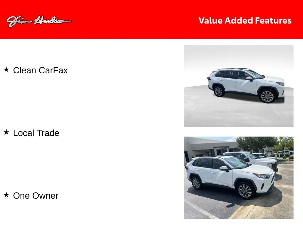 Used 2019 White Toyota XLE Premium image 3