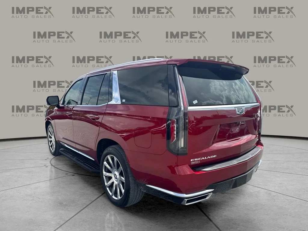 Used 2021 Red Cadillac Premium Luxury Platinum image 2